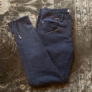 Zara zipper jeans
